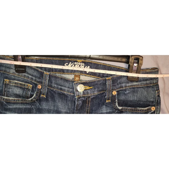 Fossil Women's Jeans Med Wash Skinny Size 29 - Picture 10 of 10